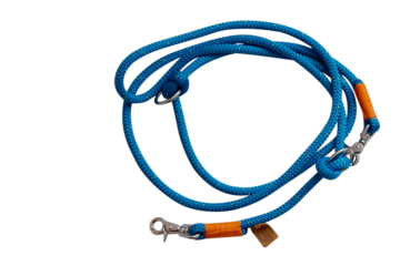Touwwerk riem blauw