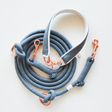 Stap 2b Wikkelband / garen touwriem optioneel 